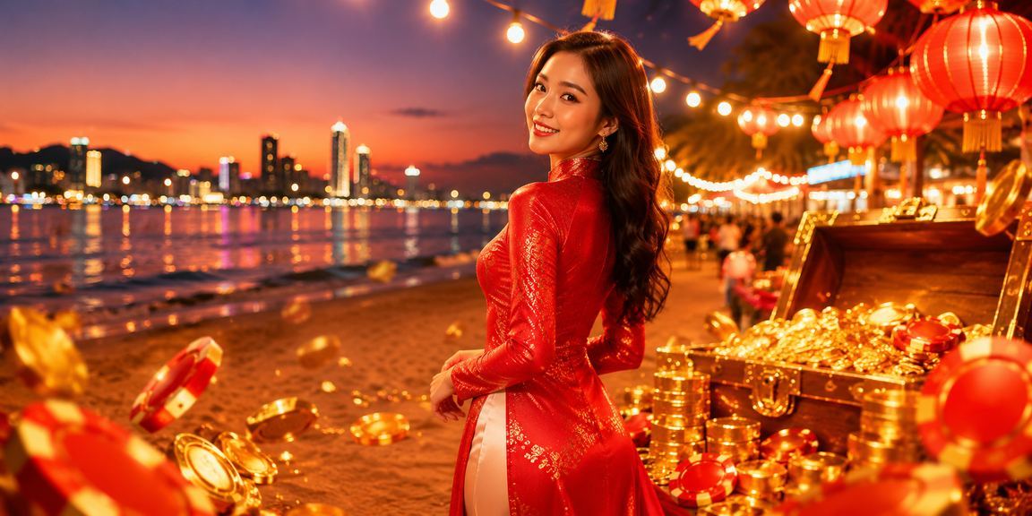 Người dùng tại Đà Nẵng mặc áo dài trải nghiệm cá cược trực tuyến trên điện thoại