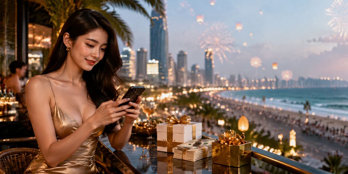 Người dùng Đà Nẵng dùng điện thoại tham gia casino di động trong không khí lễ hội