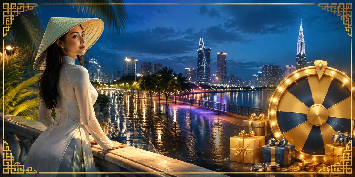 Người dùng TP.HCM đội nón lá tham gia roulette trực tuyến trên điện thoại